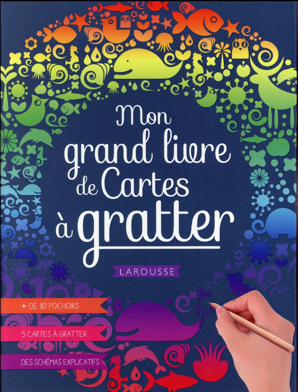 Mon grand livre de cartes à gratter