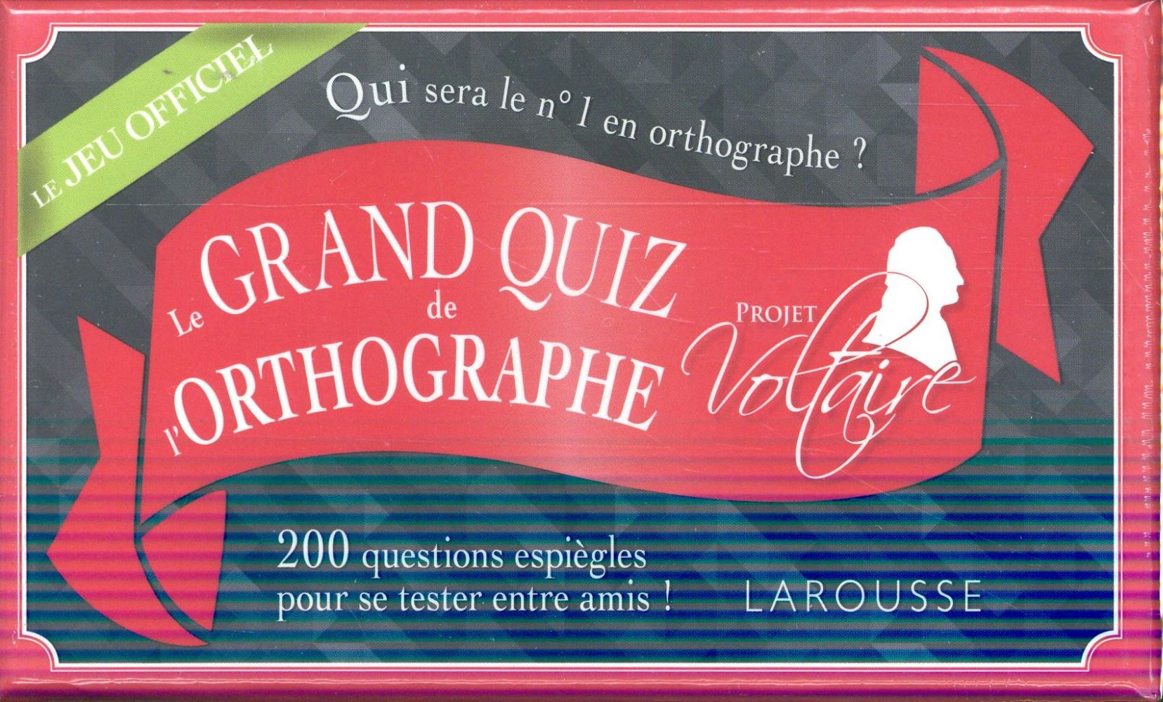 Le grand quiz de l'orthographe projet Voltaire