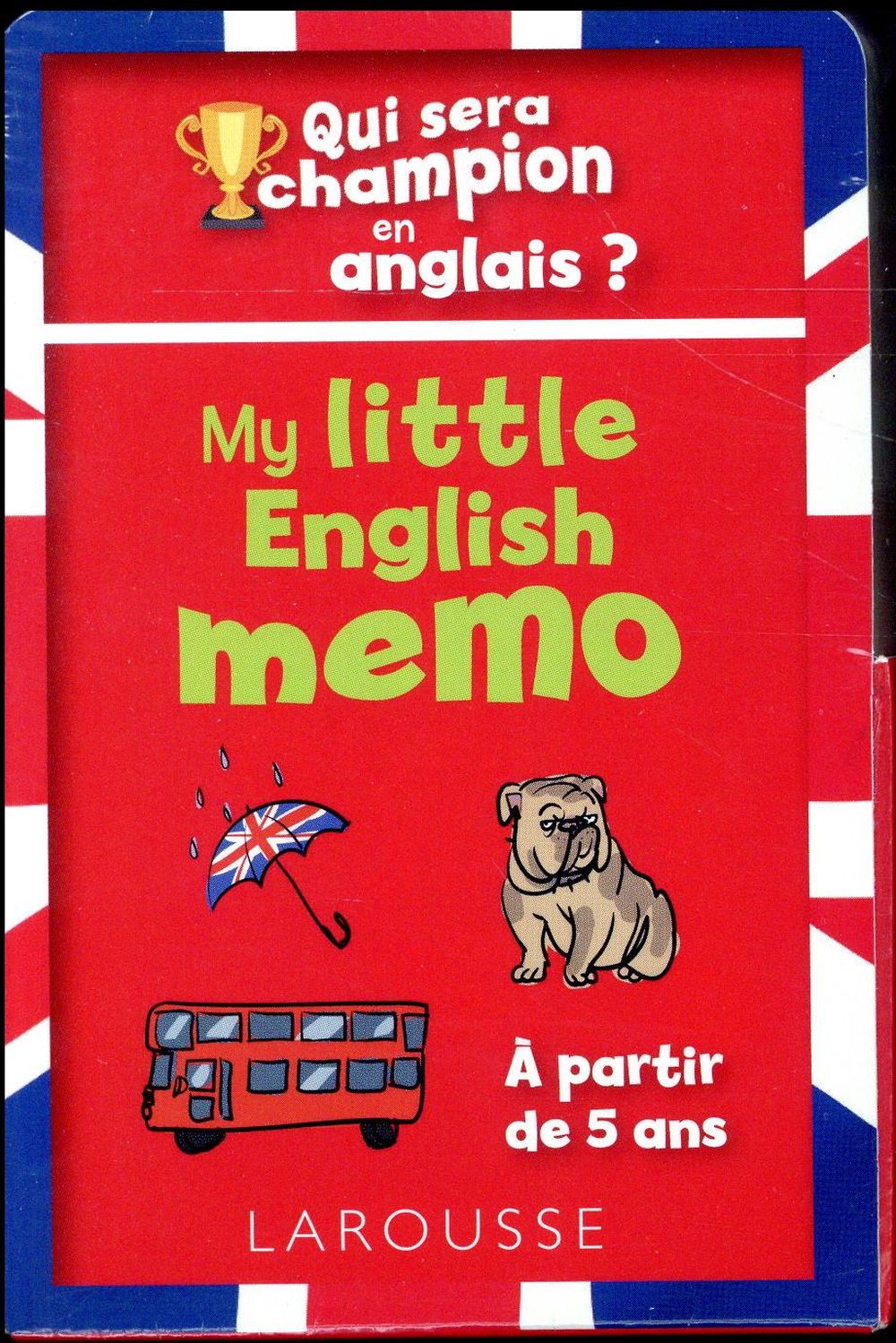 Qui sera le champion en anglais ? my little english mémo