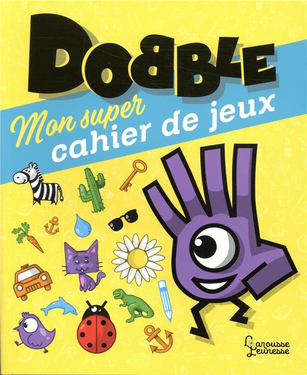 Dobble ; mon super cahier de jeux