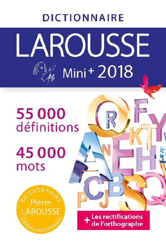Mini plus dictionnaire de français (édition 2018)