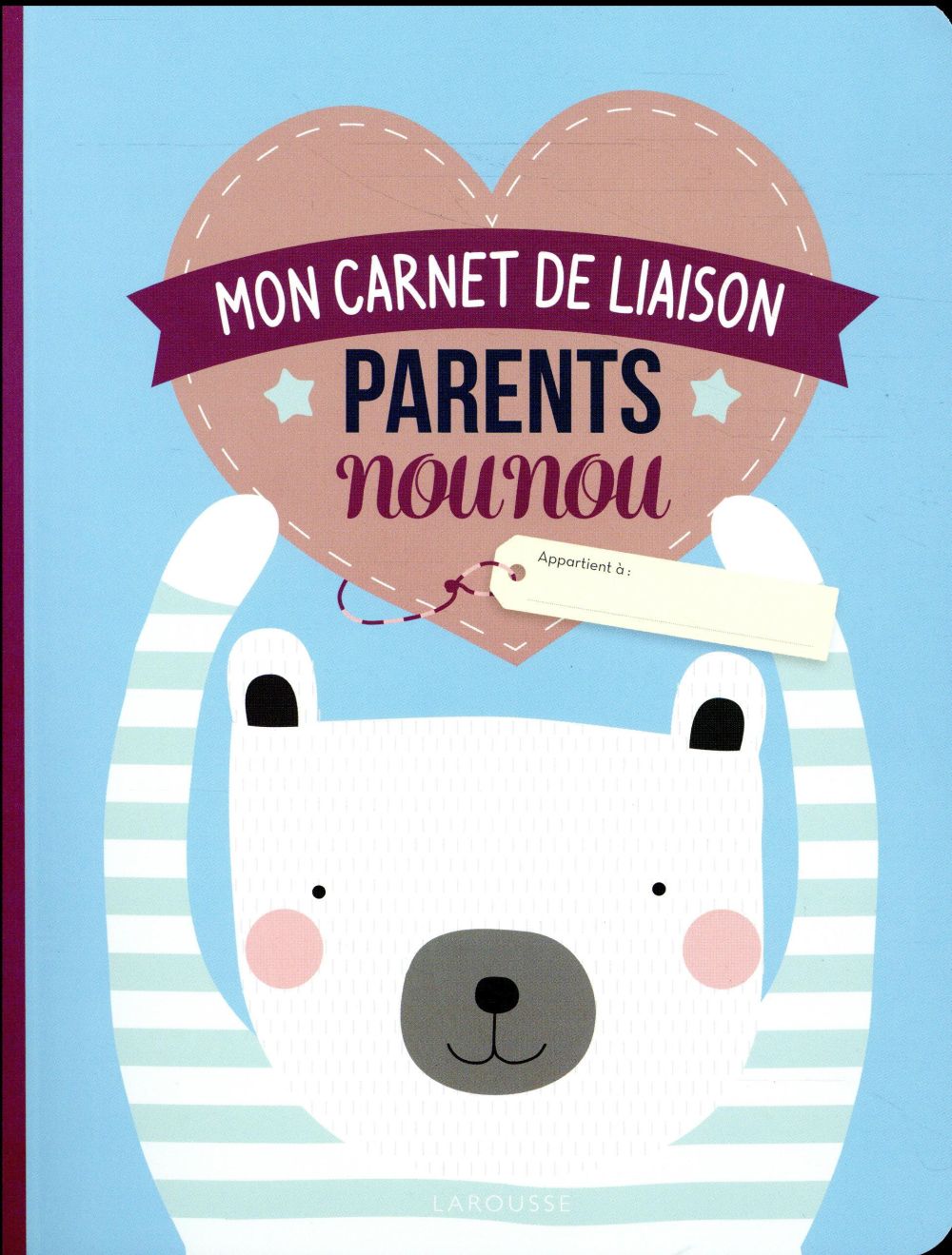 Cahier de liaison parents-nounou