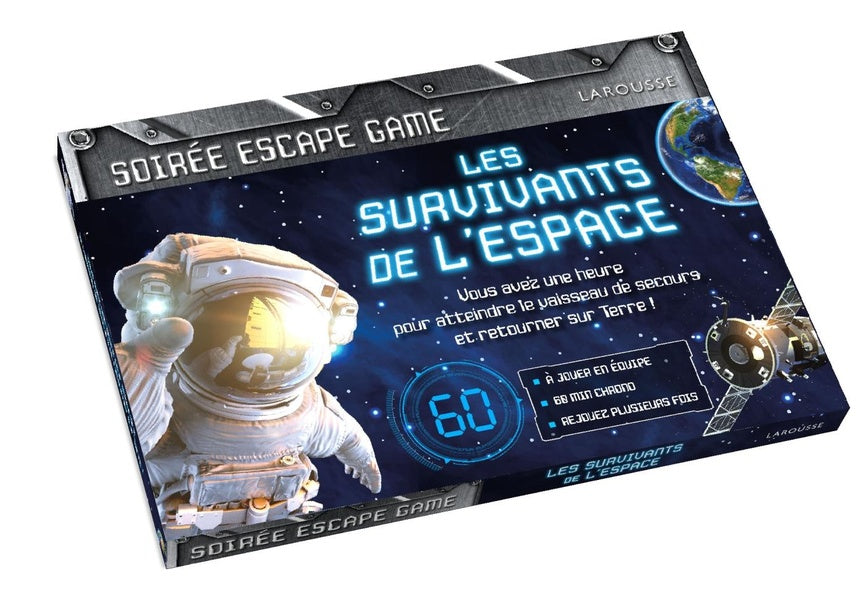 Soirée escape game ; les survivants de l'espace