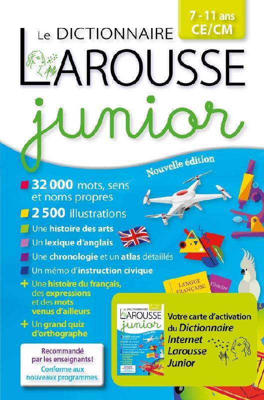 Dictionnaire junior 7/11 ans avec carte