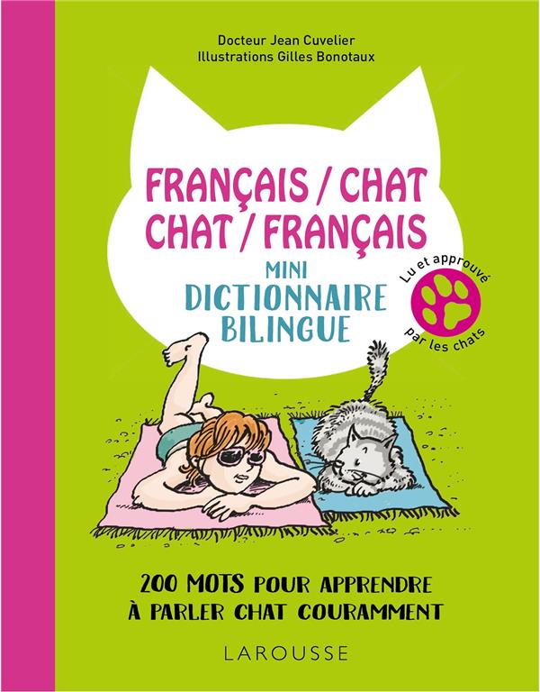 Français/chat ; chat/français ; mini-dictionnaire bilingue
