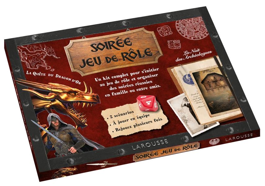 Soirée jeu de rôle ; la quête du dragon d'or