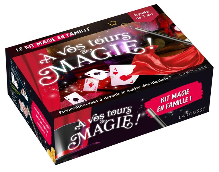 à vos tours de magie ! kit magie en famille !