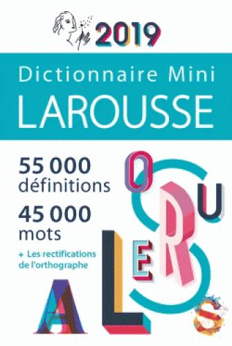 Dictionnaire Larousse mini (édition 2019)