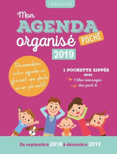 Mon agenda organisé poche (édition 2019)