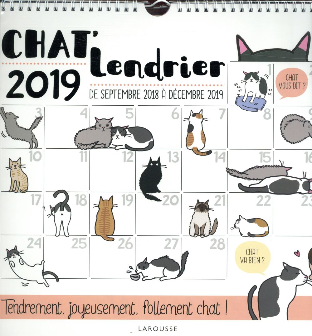 Chat'lendrier (édition 2019)