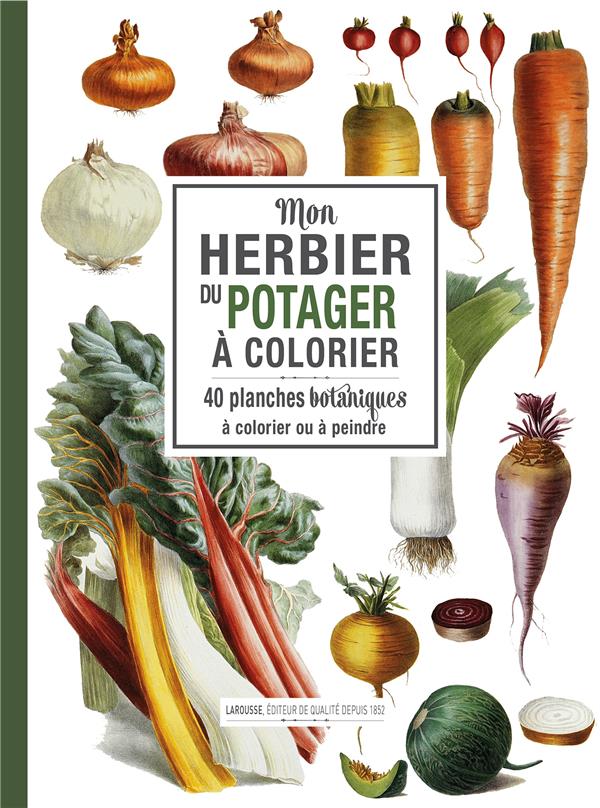 Mon herbier du potager à colorier