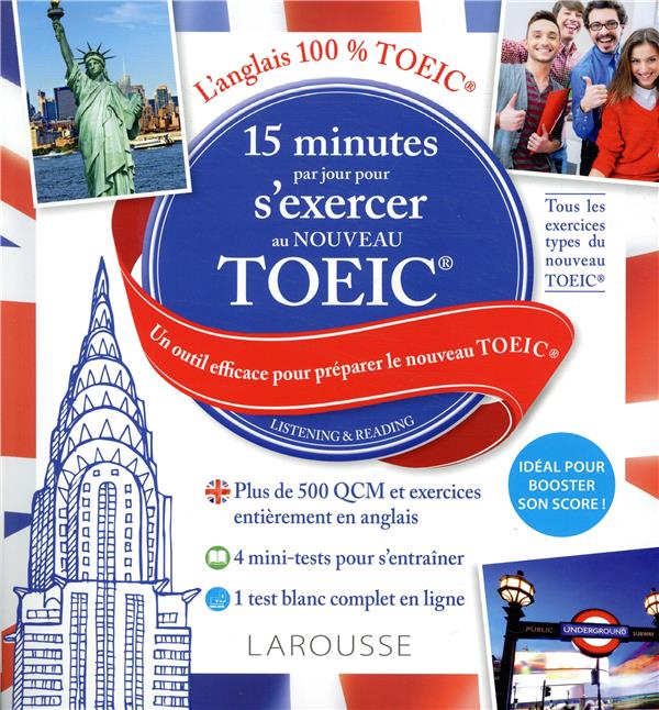 15 minutes par jour pour s'exercer au TOEIC