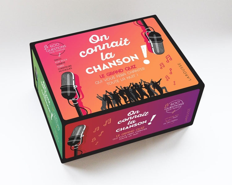 On connait la chanson ; la boîte jeu