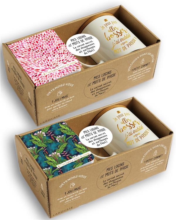 Coffret mes logins et mots de passe