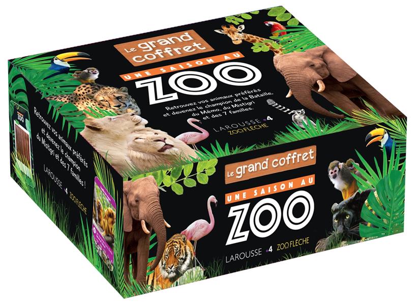Une saison au zoo ; le grand coffret