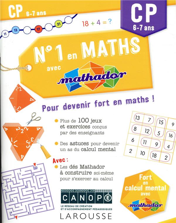 Numéro 1 en maths avec Mathador ; CP