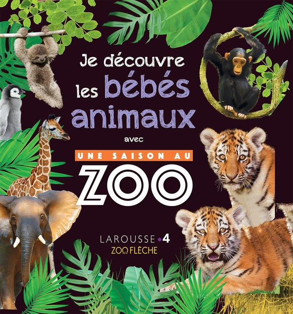 Une saison au zoo ; mon album des bébés animaux