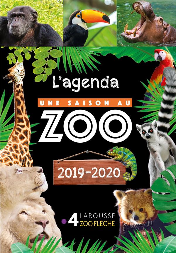 Agenda scolaire une saison au zoo