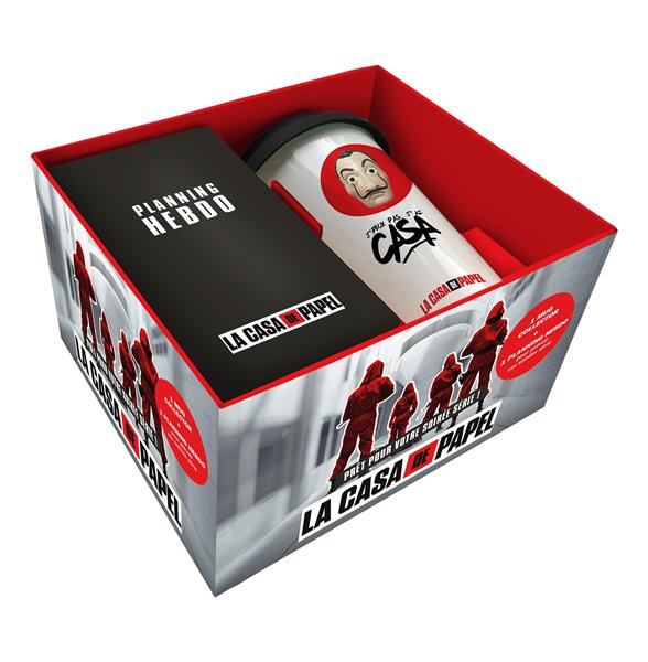 Le mug silicone officiel de la casa de papel