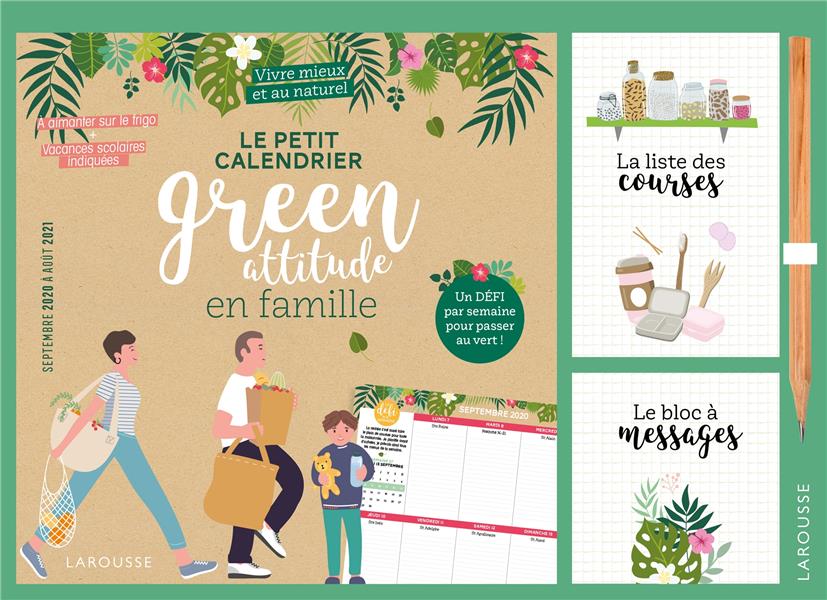 Le petit calendrier green attitude en famille