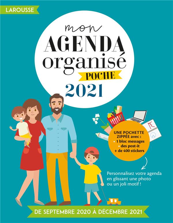 Agenda de la famille organisée poche (édition 2021)
