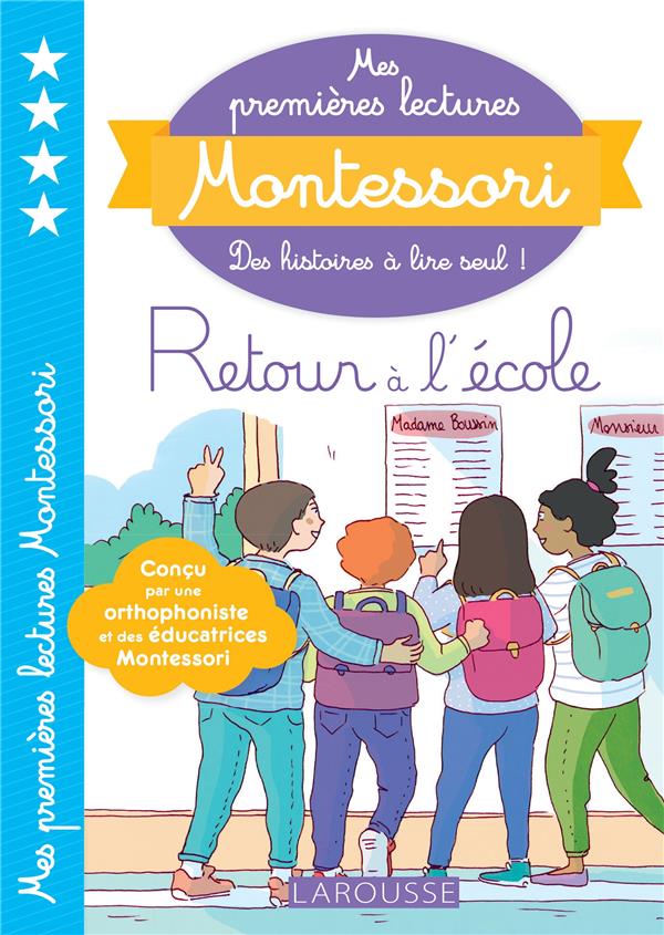 Mes premières lectures Montessori : retour à l'école