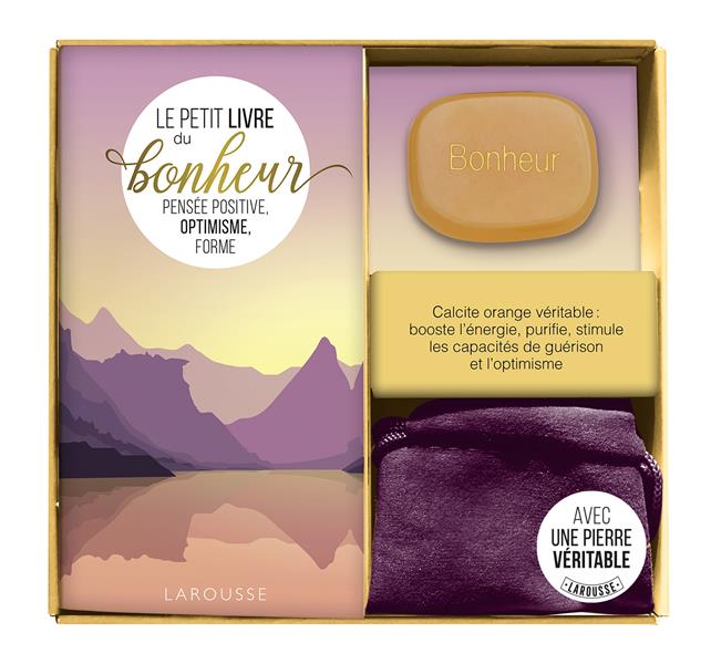 Ma petite pierre de bonheur ; pensée positive, optimisme, forme