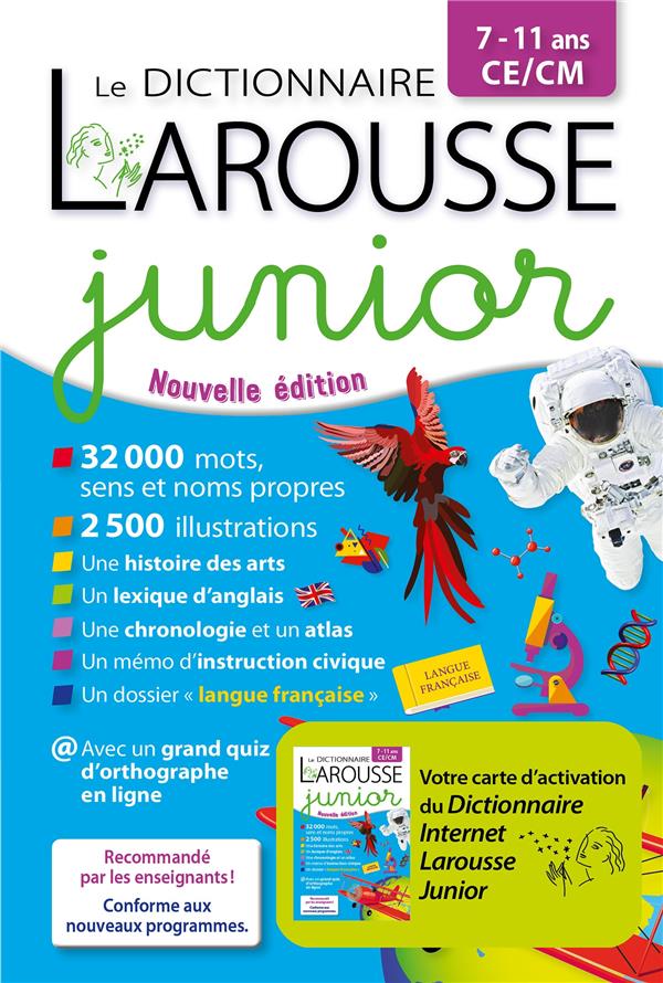 Dictionnaire junior bimedia