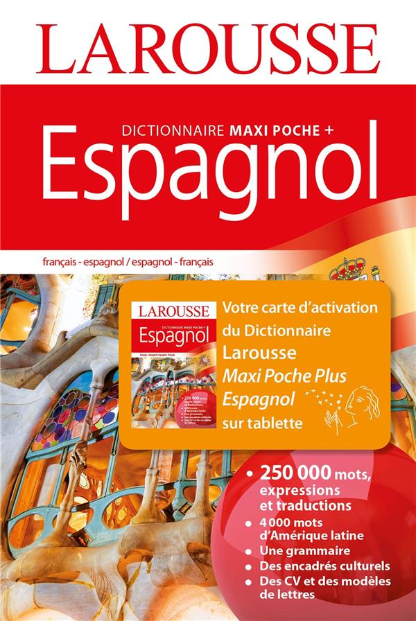 Dictionnaire Larousse maxi poche + espagnol