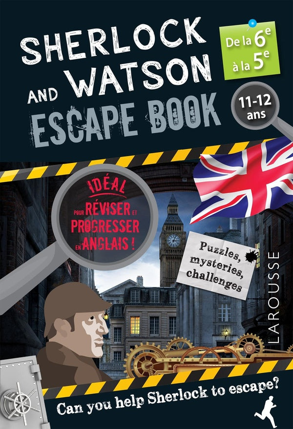 Sherlock and Watson ; escape book ; 6e, 5e