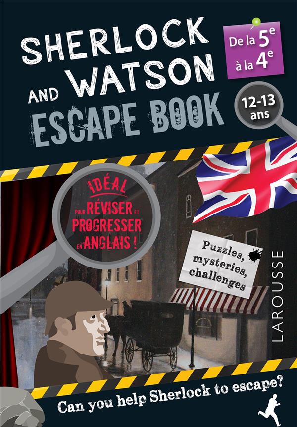 Sherlock and Watson ; escape book ; 5e, 4e
