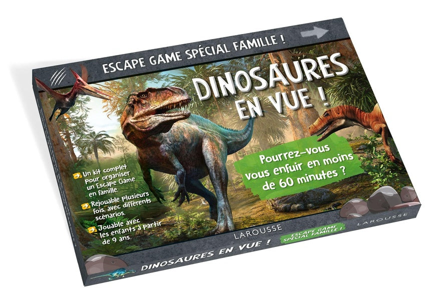 Escape game spécial famille ; dinosaures en vue !