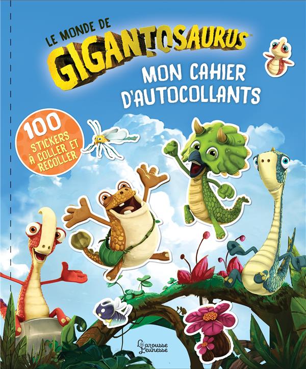Gigantosaurus : mon cahier d'autocollants