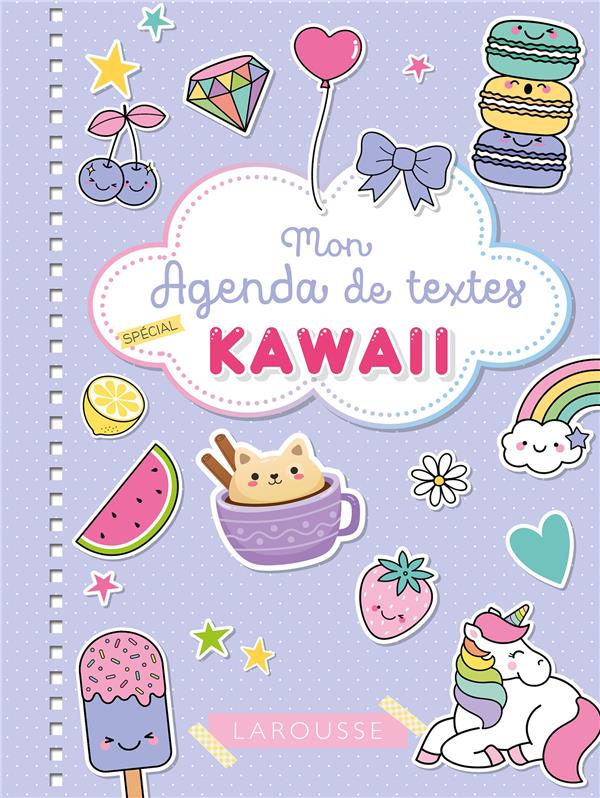 Mon agenda de textes kawaii