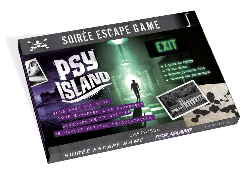 Soirée escape game ; psy island