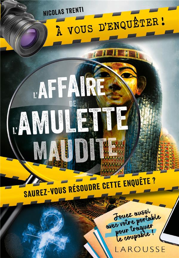 à vous d'enquêter ! l'affaire de l'amulette maudite