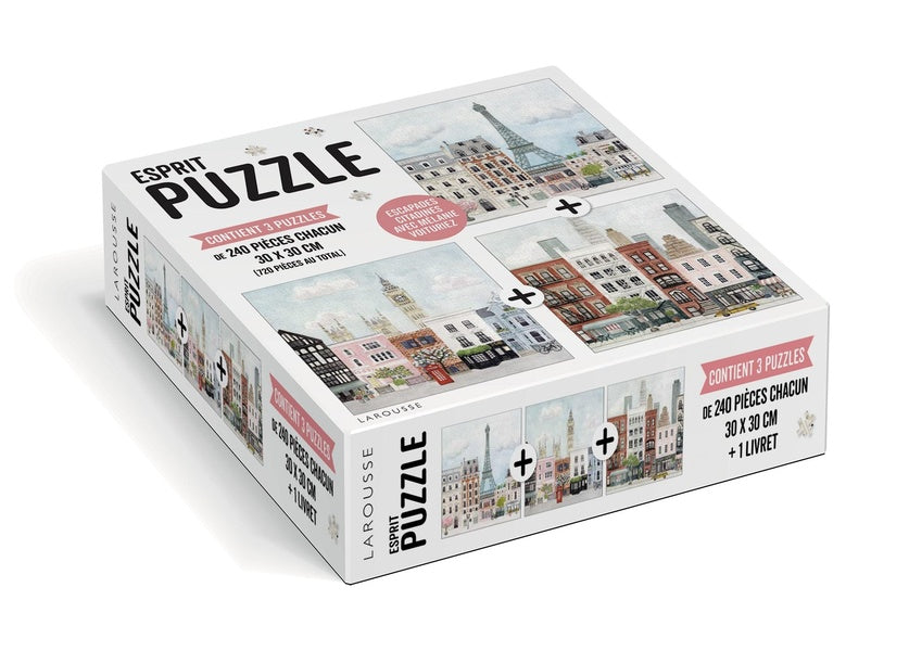 Puzzle thérapie ; escapades citadines