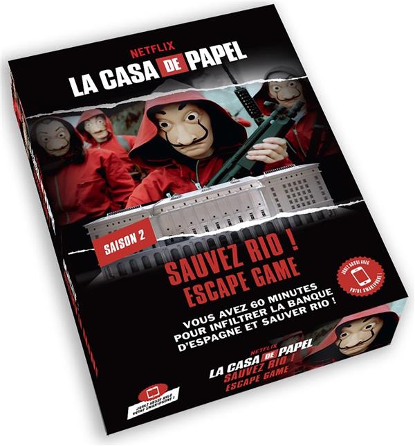 La casa de papel : sauvez rio ! escape game