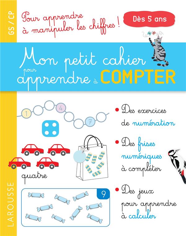 Mon petit cahier pour apprendre à compter