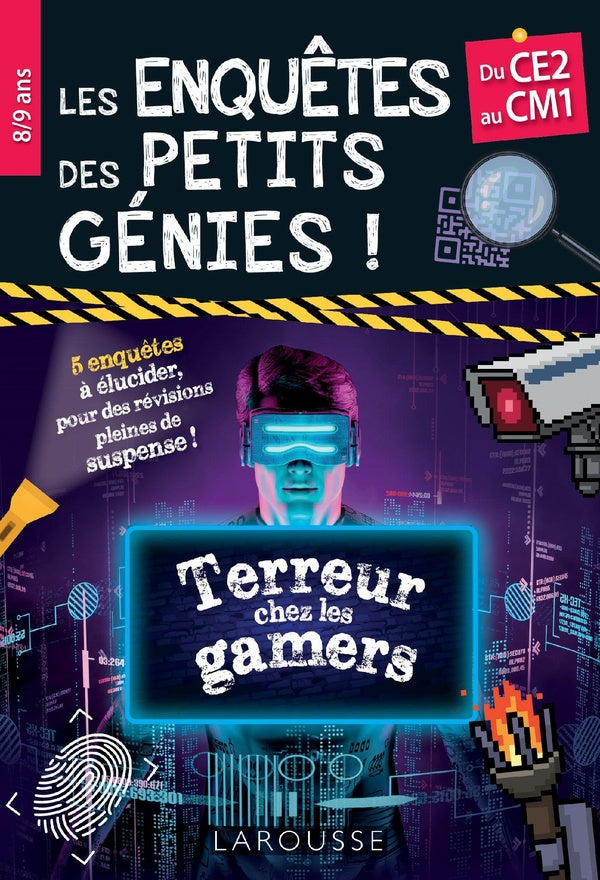 Les enquêtes des petits génies : terreur chez les gamers ; du CE2 au CM1