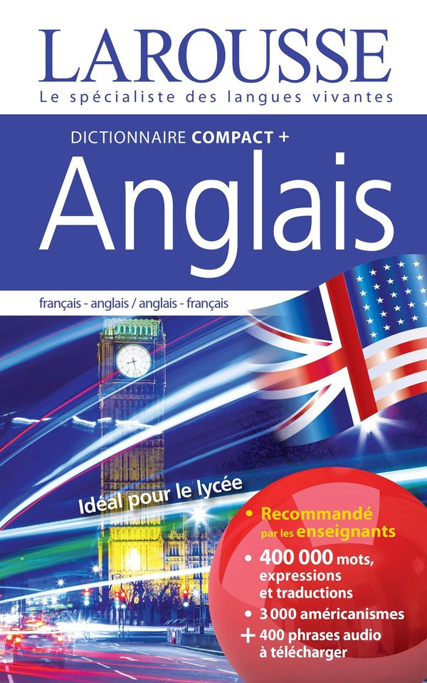 Dictionnaire compact + : francais-anglais / anglais-français