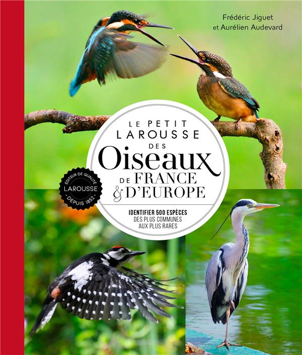 Le petit Larousse des oiseaux de France & d'Europe : identifier 500 espèces des plus communes aux plus rares
