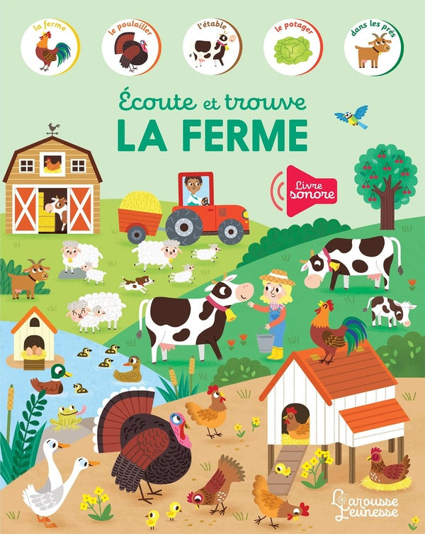 écoute et trouve : la ferme