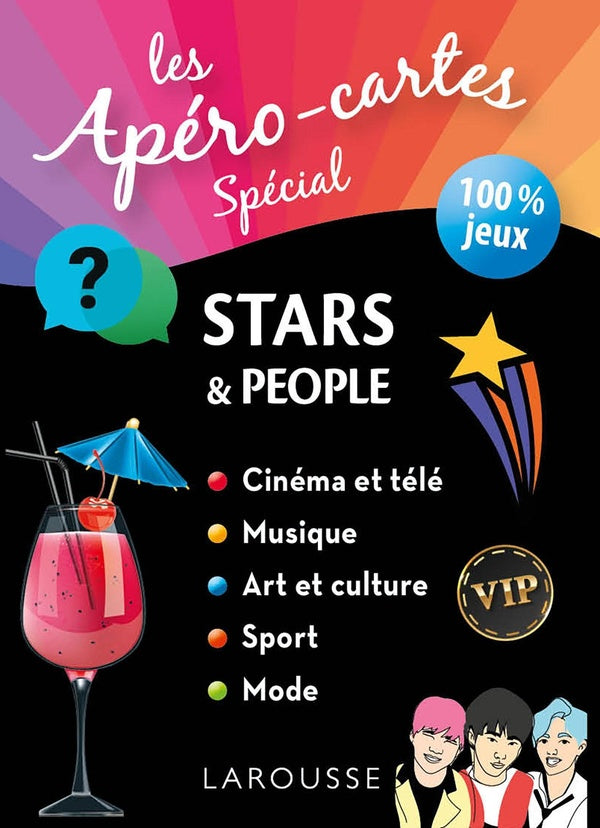 Les apéro-cartes : spécial stars & people