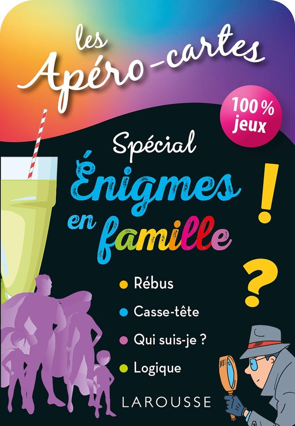 Les apéro-cartes : spécial énigmes en famille