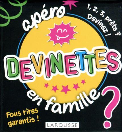 Apéro devinettes en famille