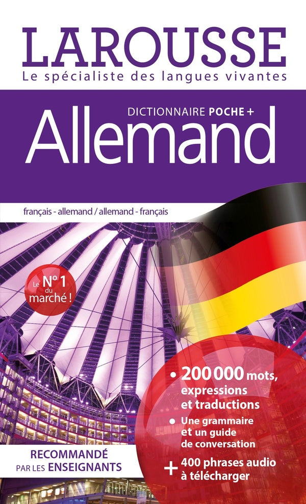Dictionnaire Larousse poche + ; français-allemand / allemand-français