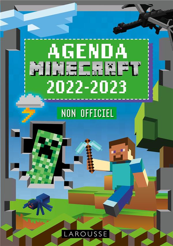 Minecraft : agenda (édition 2022/2023)