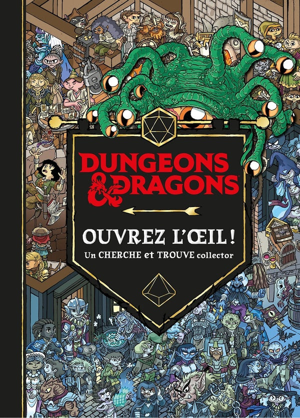 Dongeons et dragons : ouvrez l'oeil ! un cherche et trouve collector