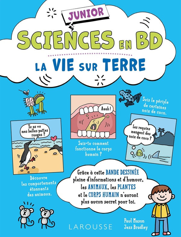 Sciences en BD junior : la vie sur Terre